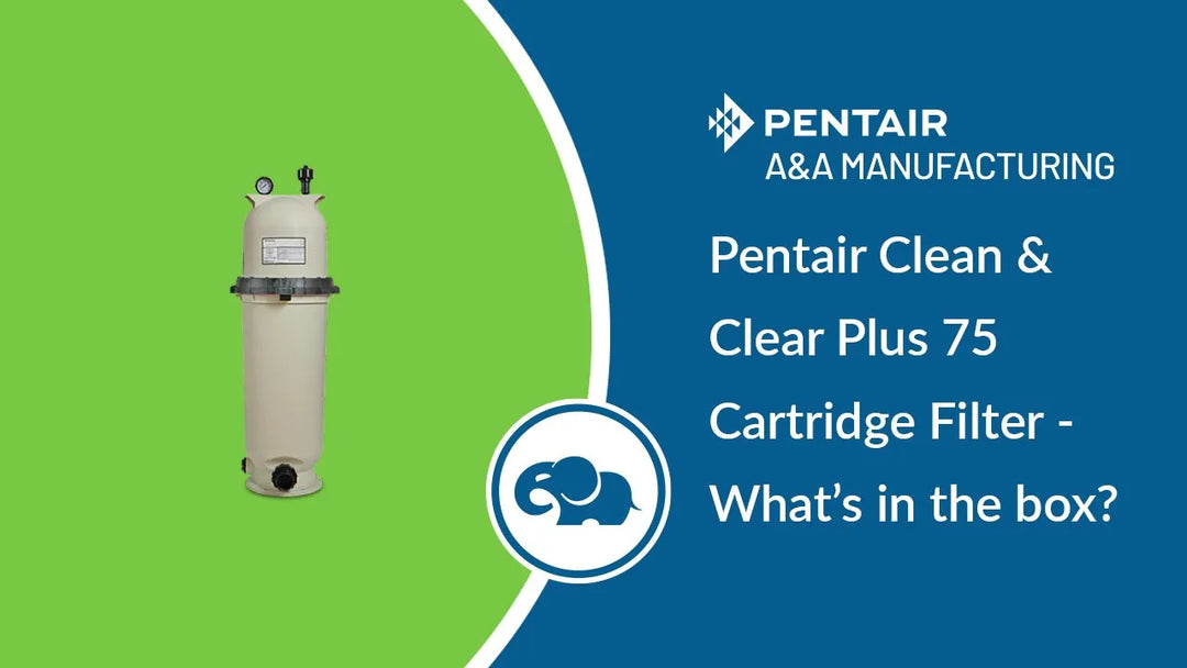 Pentair Clean & Clear Cartridge Filter 75 - What's In The Box!