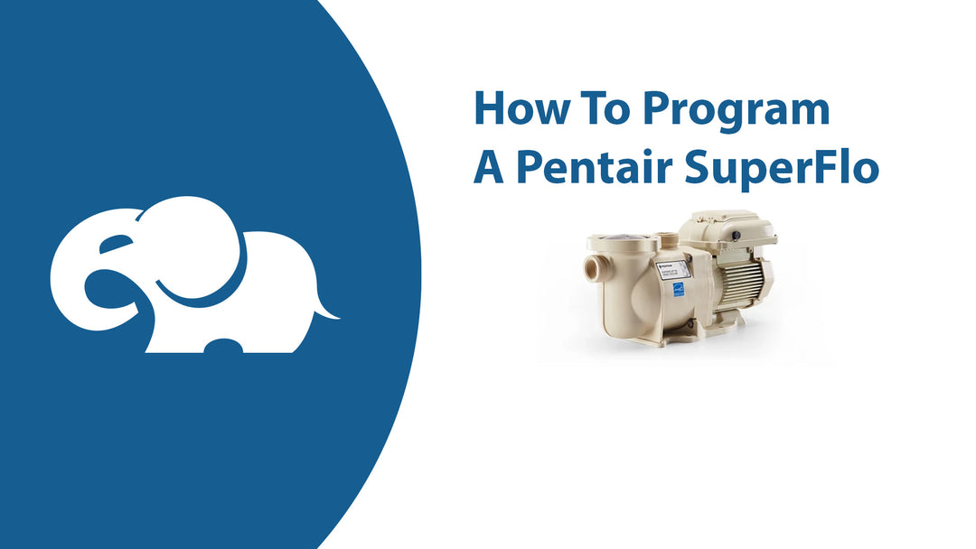 Guide to programming a Pentair Superflo pool pump