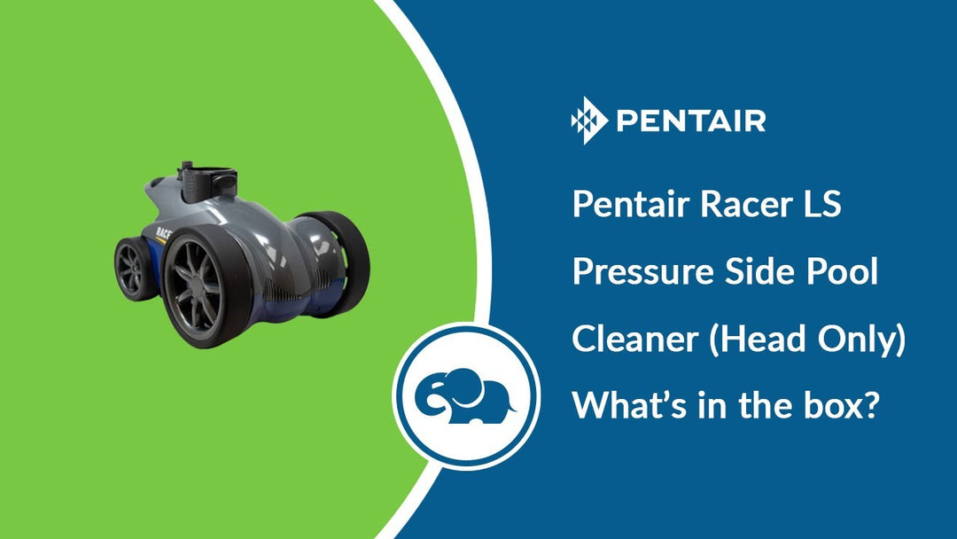 Pentair Racer LS Pressure Side Pool Cleaner (Head Only) - What's In The Box!