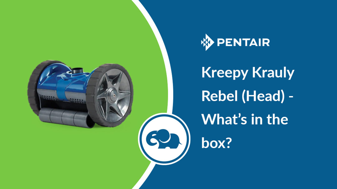 Pentair Kreepy Krauly Rebel Suction Side Pool Cleaner (Head) - What's In The Box!