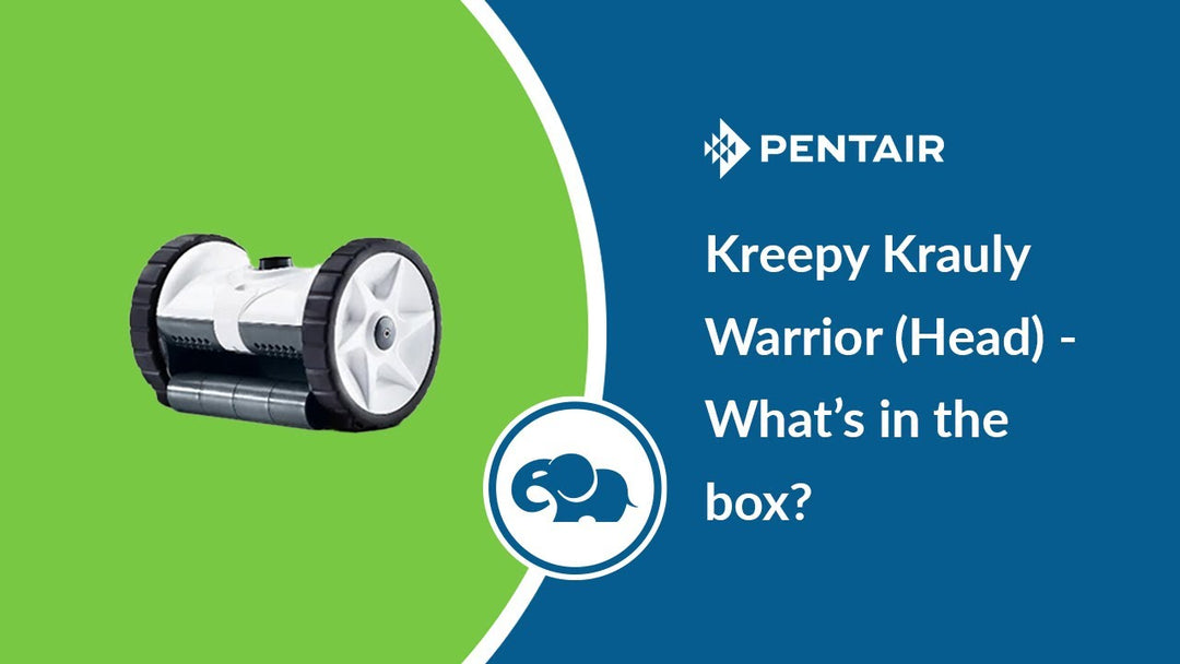 Pentair Kreepy Krauly Warrior Suction Side Pool Cleaner (Head) - What's In The Box!