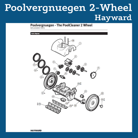 Poolvergnuegen 2-Wheel Parts and Accessories