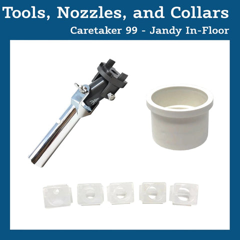 Caretaker Tools, Nozzles, and Collars