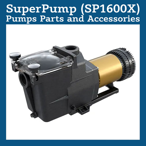 SuperPump (SP1600X) Pump Parts and Accessories