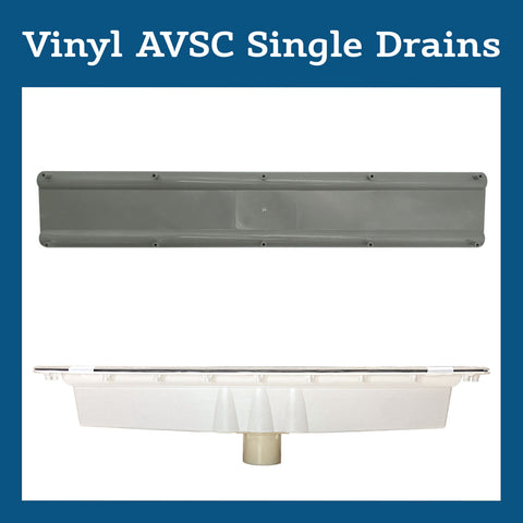 Vinyl AVSC Single Drains