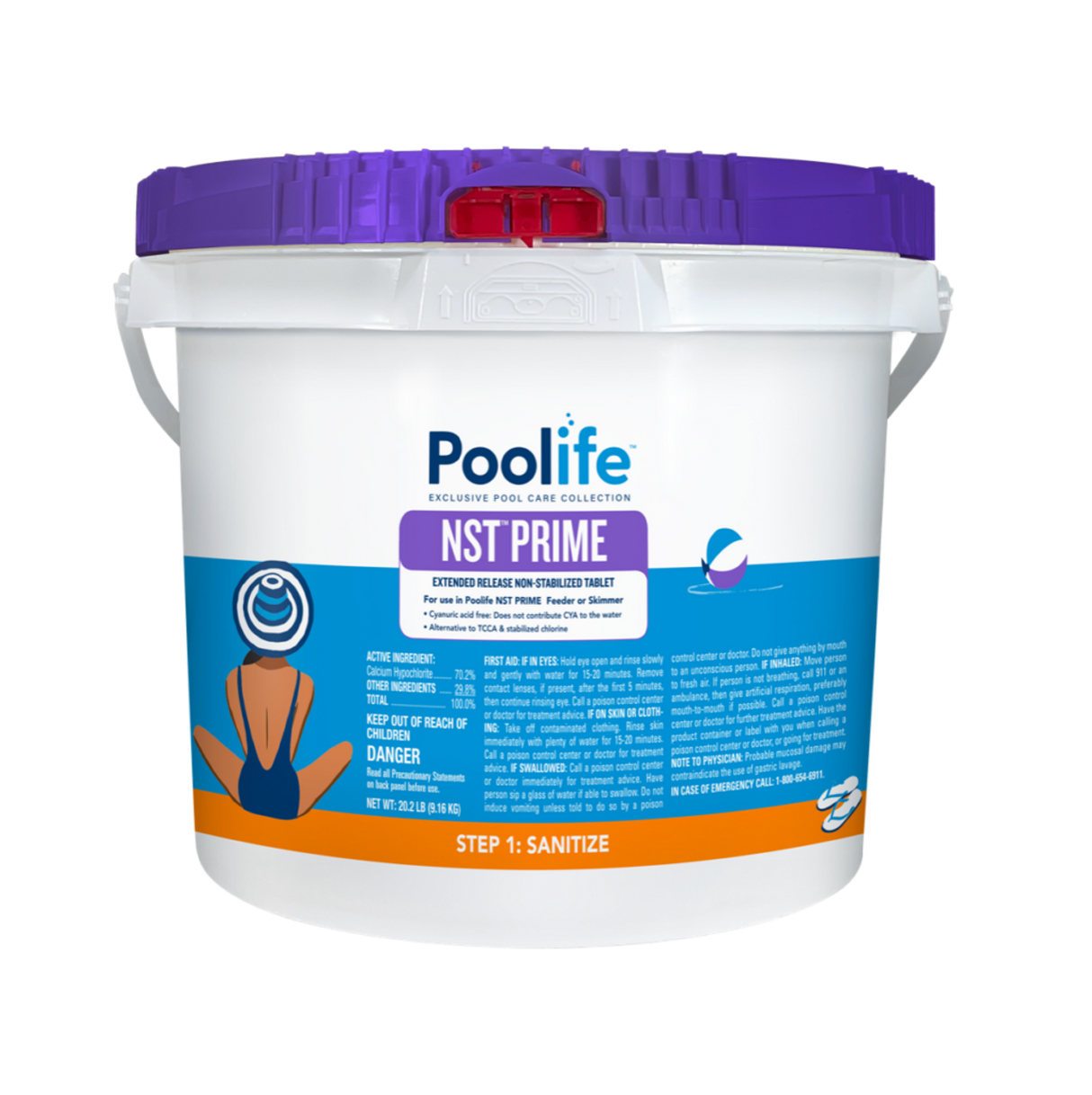 Poolife NST Prime Tablets | 20.2 LBS (22425)