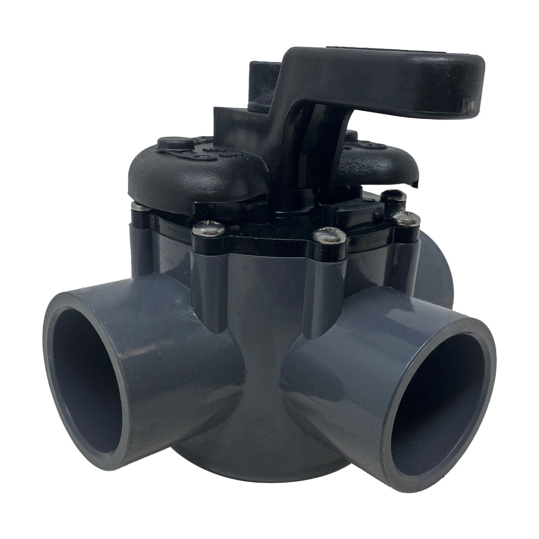 Pentair 1.5" 3-Port PVC Diverter Valve