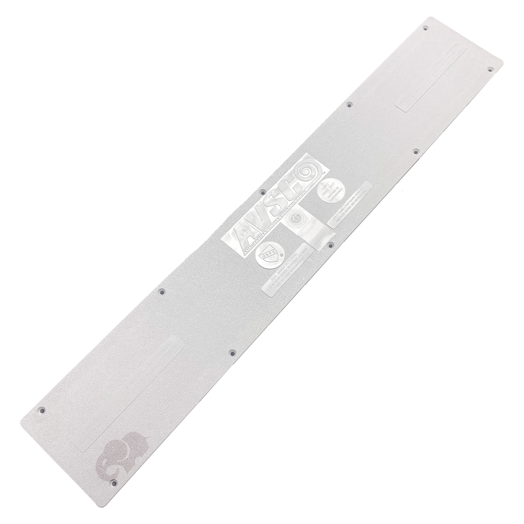 AVSC Single Standard Top Channel Drain White - Pentair In-Floor(A&A) | 285001