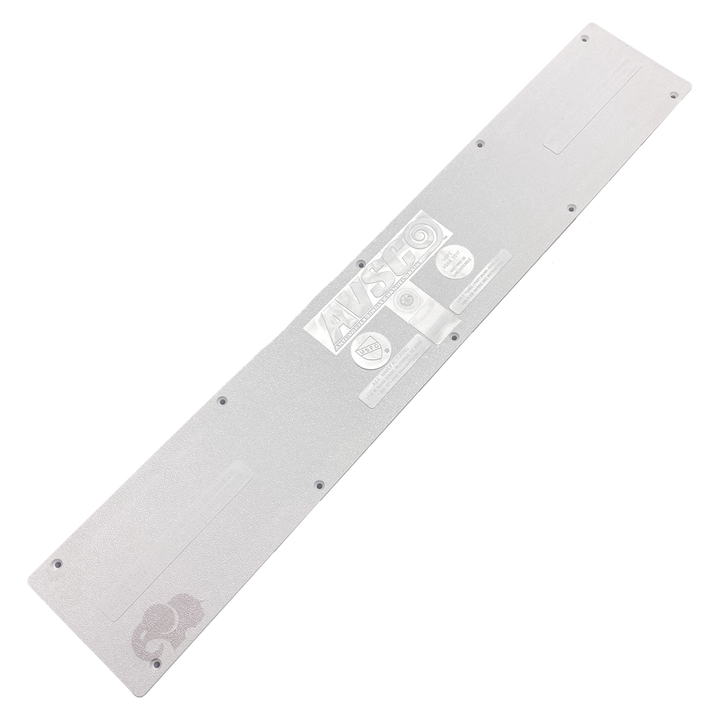 AVSC Single Standard Top Channel Drain White - Pentair In-Floor(A&A) | 285001