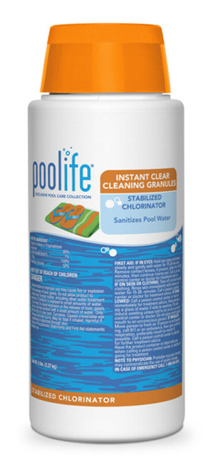 Poolife Instant Clear Cleaning Granules | 5 LB (32102)