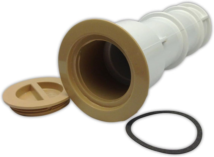 WATERWAY Volleyball Pole Holder Assembly 1-1/2" Pipe Beige || 540-6709-BEI