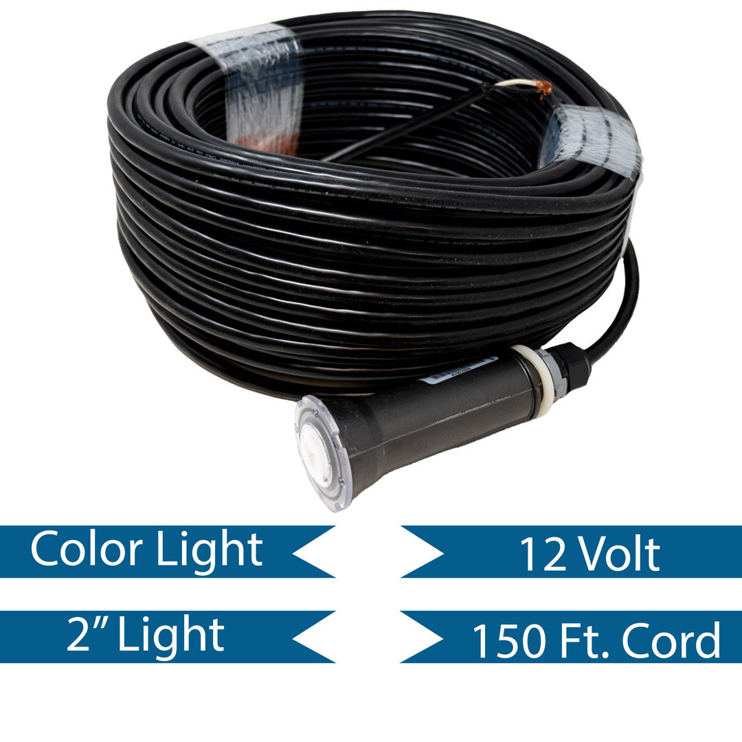 Pentair GloBrite Underwater LED Light; 12 V; 150 ft. Cord | 602056