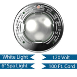 Pentair 100' 120V White Spa IntelliBrite Architectural Series Light | 602195