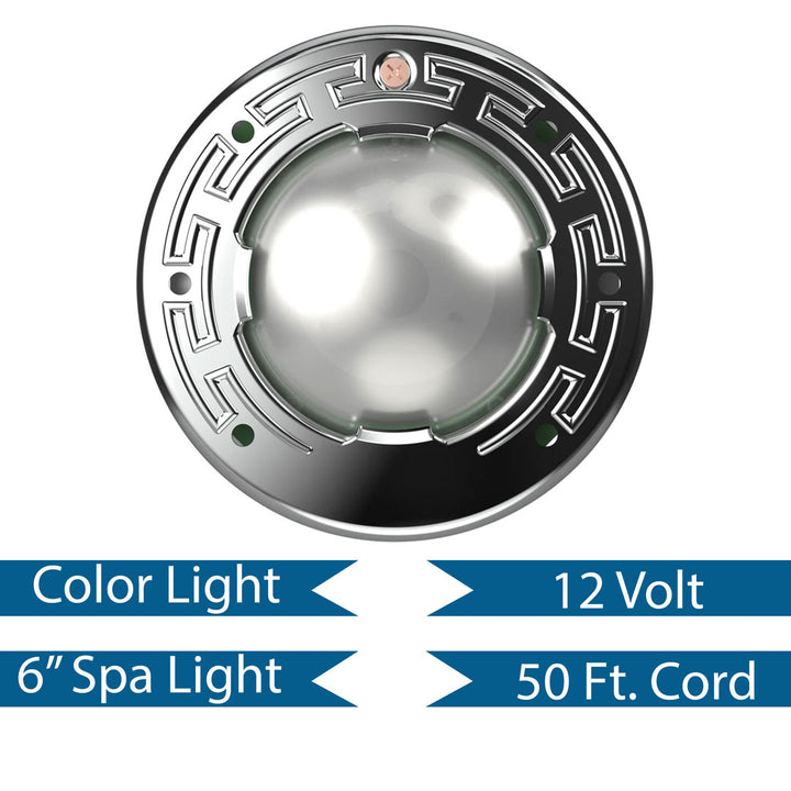 Pentair 50' 12V Color Spa IntelliBrite Architectural Series Light | 602198