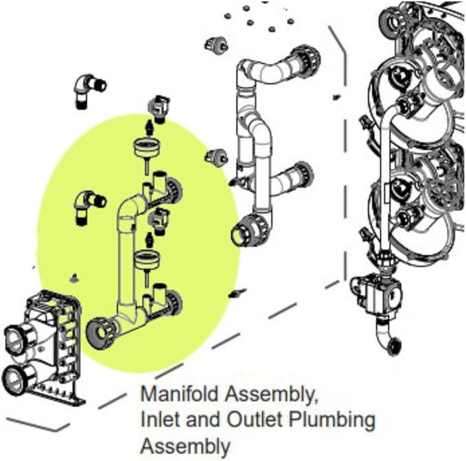 Pentair Outlet Plumbing Assembly || 475614