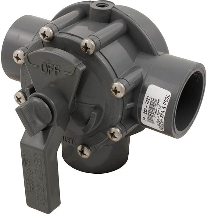 Jandy Gray Valve 1 1/2"-2" Non-Positive Seal, 3-Port Valve