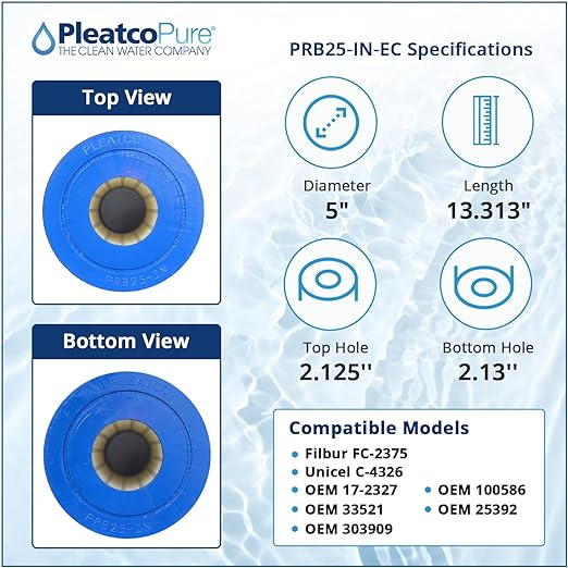 Pleatco Dynamic Series Spa Filter Cartridge Replacement