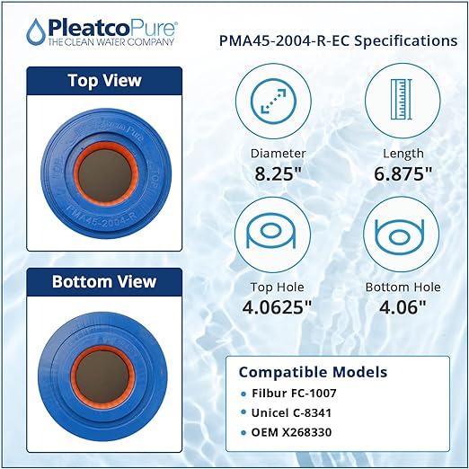 Pleatco Master Spas EP Spa Filter Cartridge Replacement