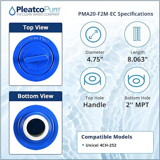 Pleatco Master Spas Filter Cartridge Replacement