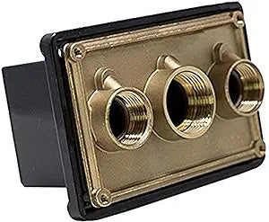 Pentair Junction Box Brass Base w/ Polycarbonate Cover- 3/4 in.x 1 in. x 3/4 in. ports || 78310700