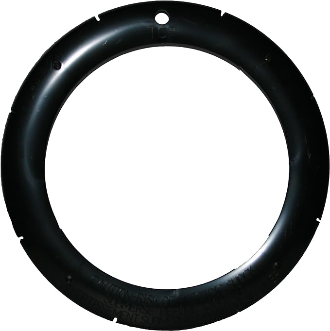 Pentair Snap-on Plastic Face Rings for AmerLite (Black) || 79213111