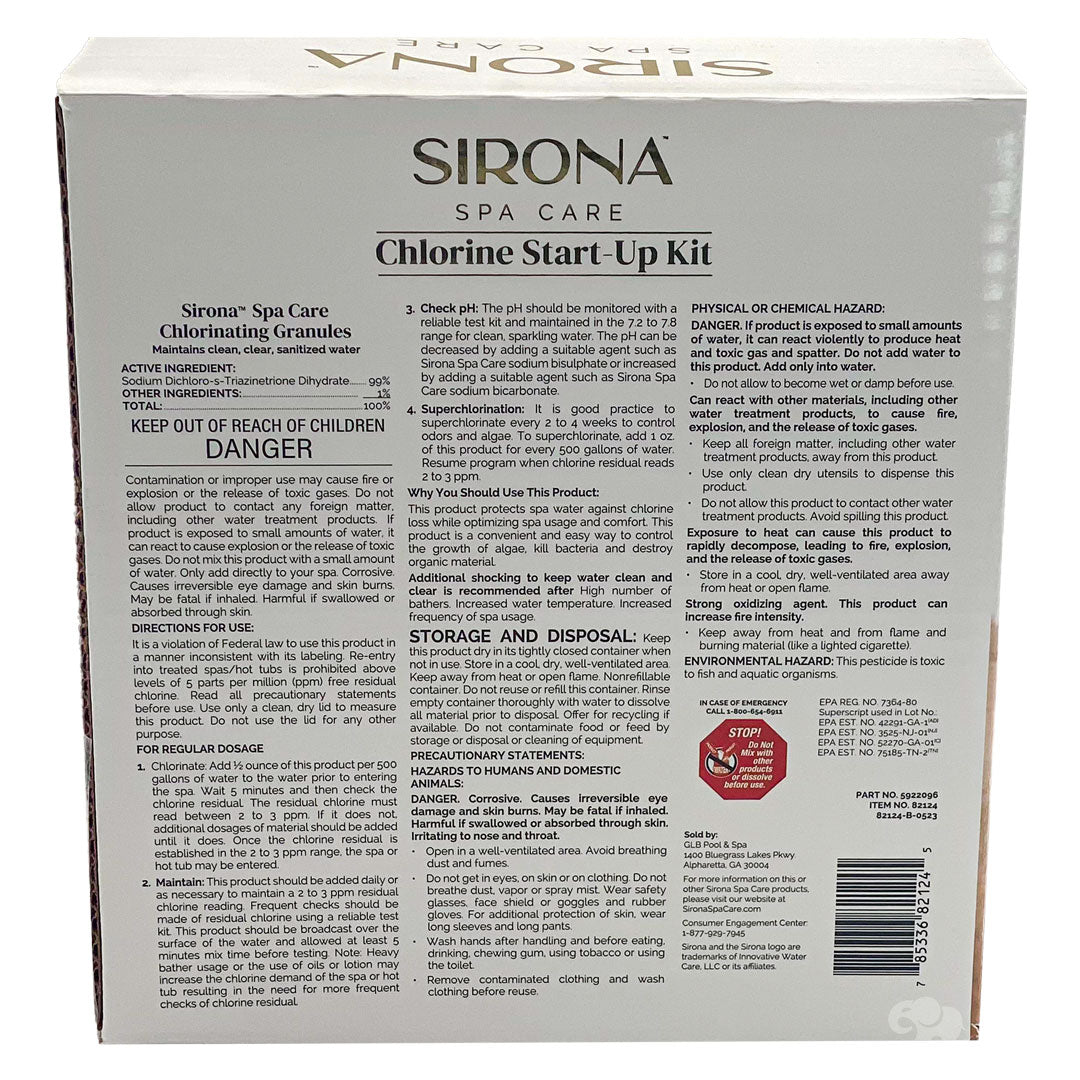 Sirona Spa Care Bromine Start Up Kit