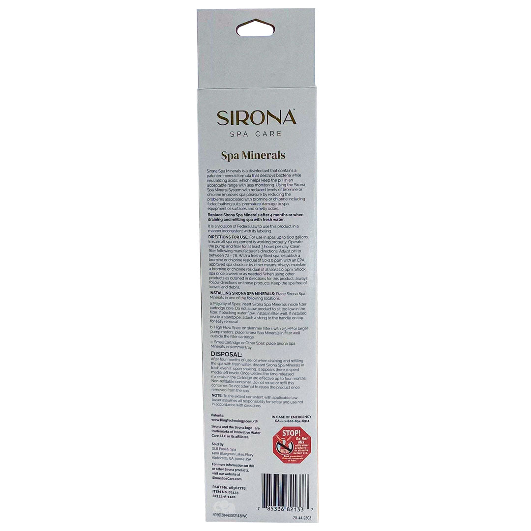 Sirona Spa Minerals