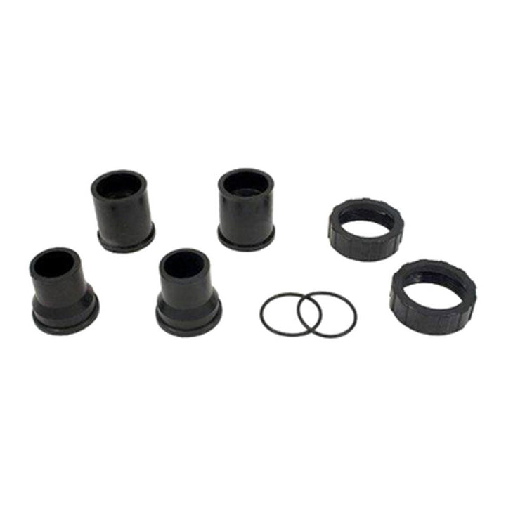 Pentair 1.5" x 2" Black Bulkhead Union Set | 98960311