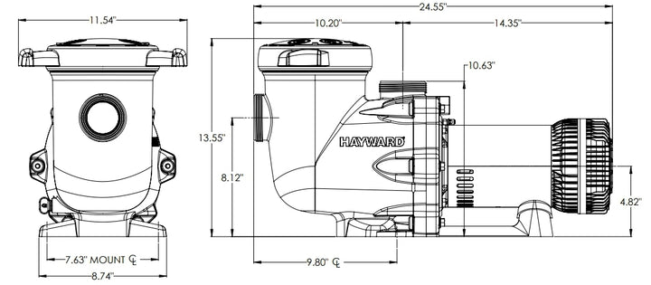 Hayward TriStar XE 2.25HP 115/230V | W3SP3215X20XE