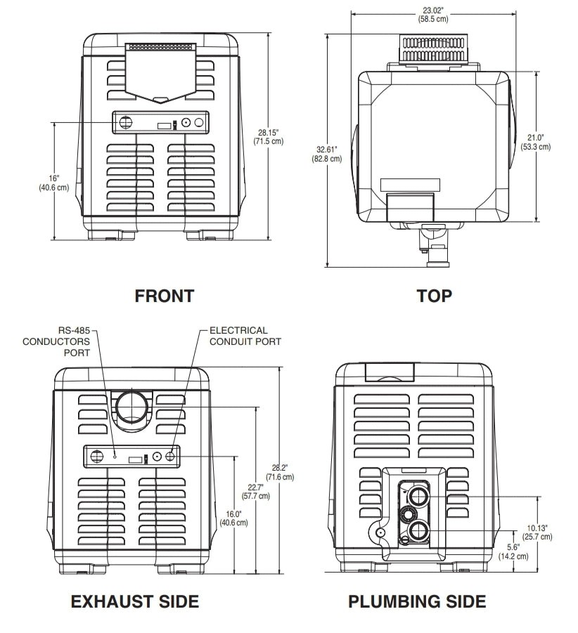 Pentair MasterTemp High Performance Eco-Friendly Pool Heater, Natural Gas, 200K BTU | 460730