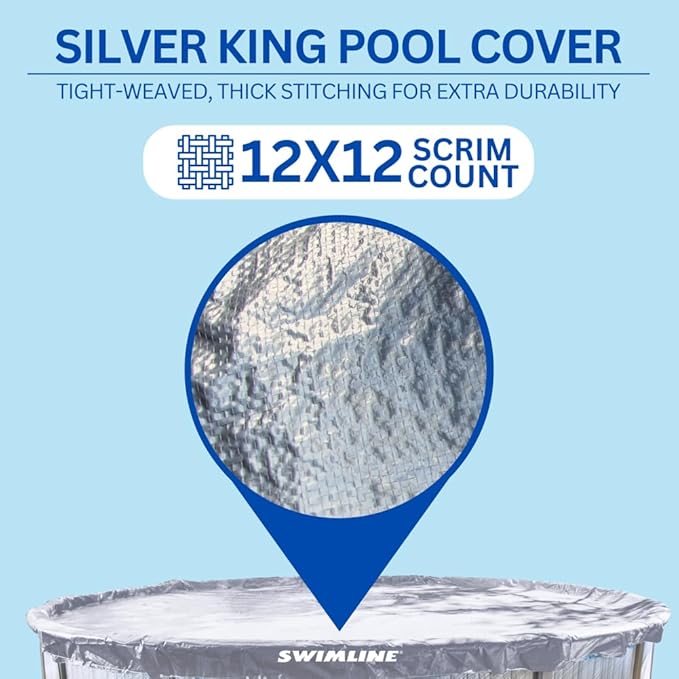 Swimline Hydrotools 16' x 32' Oval Super Deluxe Winter Above-Ground Pool Cover | PCO142036