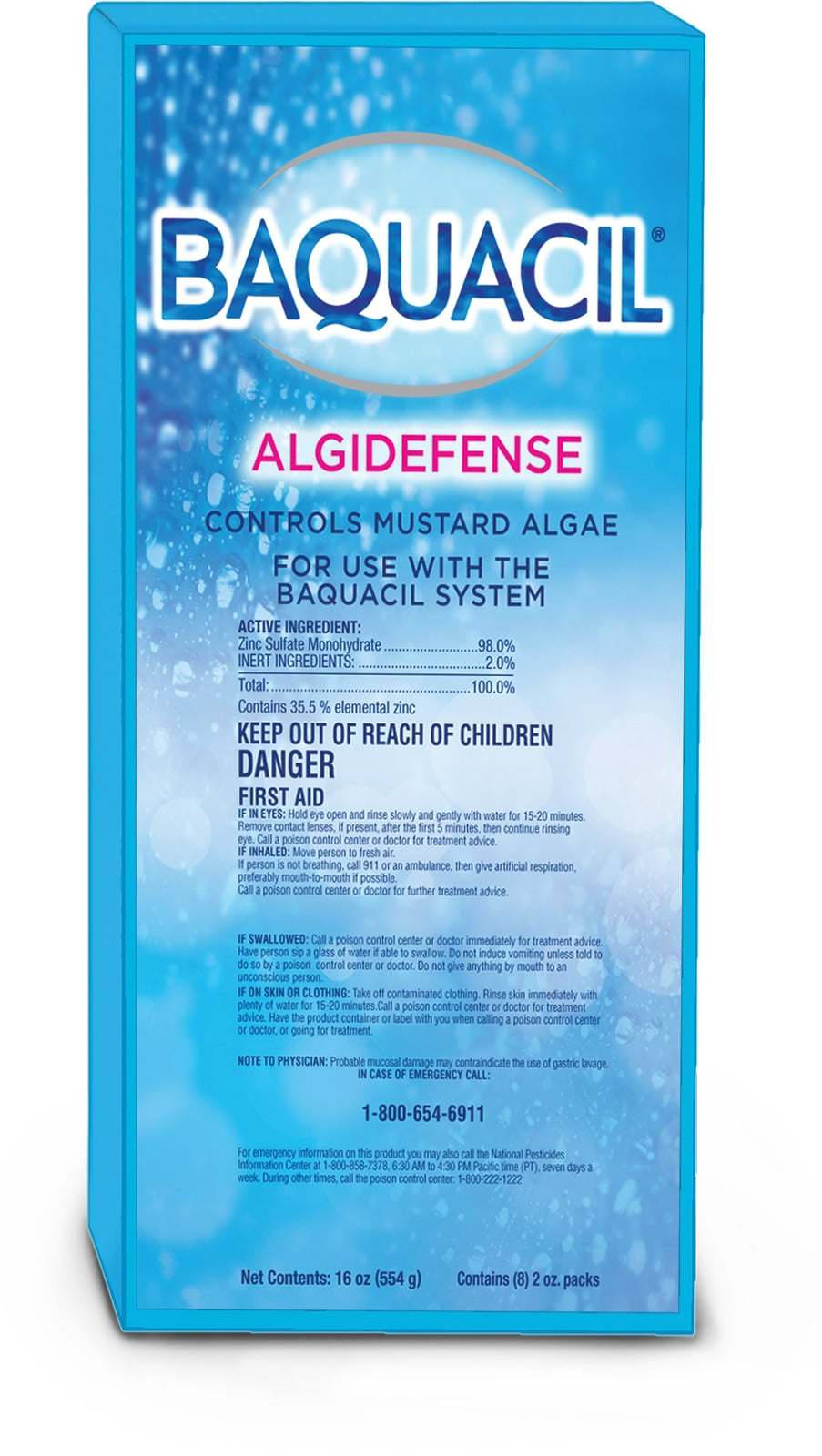 BAQUACIL Algidefense Algistat | 84346 (8 Pouches)