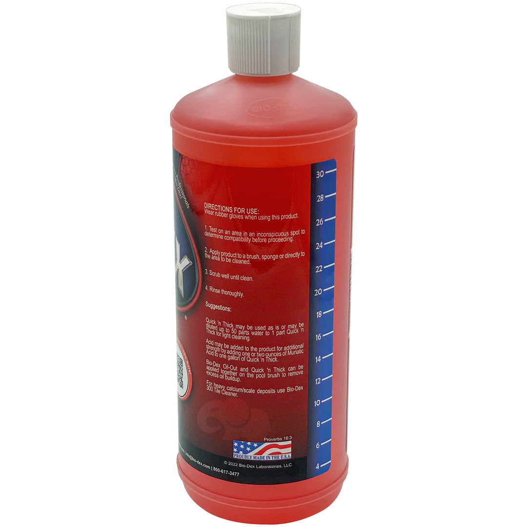 Bio-Dex Laboratories Quick 'n Thick Cleaner (32 Oz.) | QT032