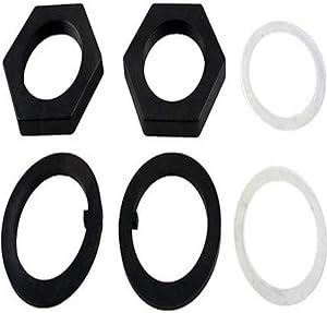 Jandy JS Series Sand Filter Nuts, Slip Ring and Inner Spacer, JS60 || R0520100