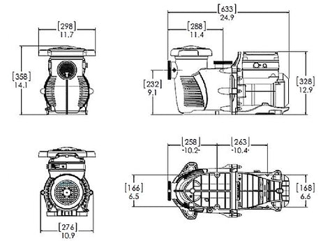 Pentair IntelliFlo VS+SVRS Variable Speed Pool Pump | 011057