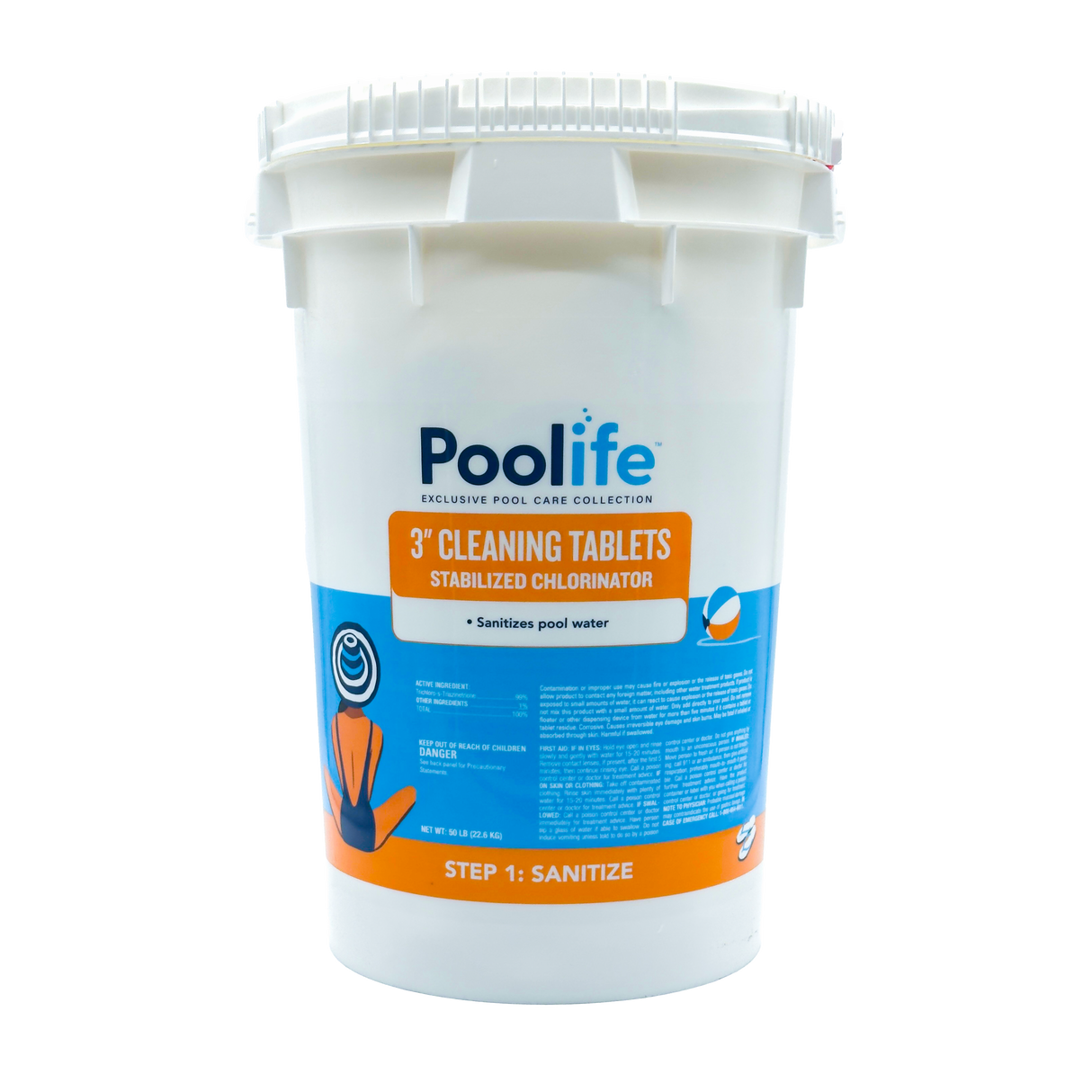 Poolife 3" Chlorine Tabs (50lbs) | 42118