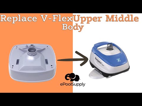 Hayward PoolVac V-Flex/Navigator V-Flex Upper Middle Body