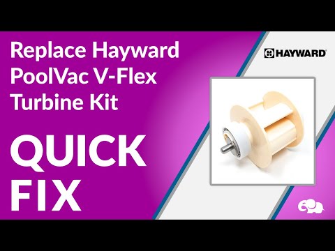 Hayward PoolVac/Navigator V-Flex Turbine Kit - Turbine and 2 Turbine Bearings | HSXVV3000SAC