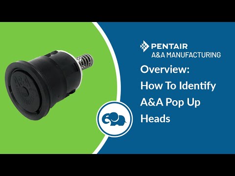 Gamma Series 2 Adjustable Flow Pop-Up Head (Black) - Pentair In-Floor(A&A) | 236704