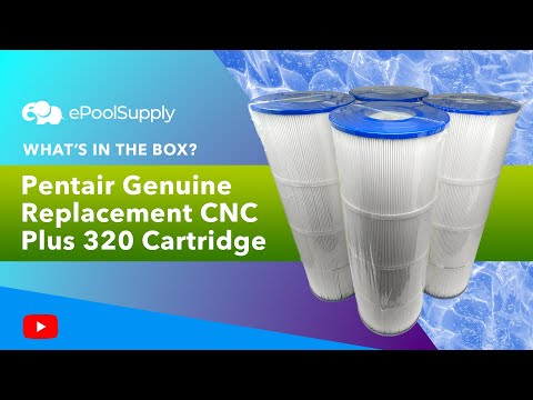 Pentair Genuine Replacement CNC Plus 320 Cartridge - 4 Pack | 179134