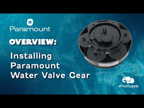 Paramount Complete 2-Port 4-Gear 2" Water Valve (Black) | 004-302-4154-03