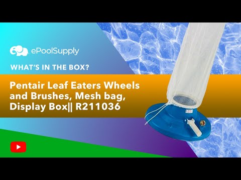 Pentair Leaf Eaters Wheels and Brushes, Mesh bag, Display Box|| R211036