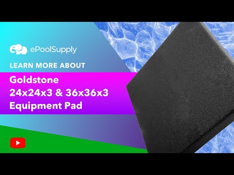 Goldstone 36 x 36 x 3 Equipment Pad | GSI36363