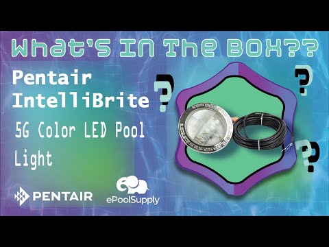 Pentair IntelliBrite 5G Color LED Pool Light 100' 12V || EC-602124