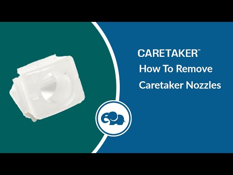 Caretaker 99 Cleaning Head Step & Bench Nozzle Insert (Clear) | 1-9-459