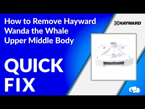 Hayward AquaBug/Penguin/Wanda the Whale/Diver Dave/PoolVac Ultra/PoolVac XL/PoolVac Classic/Navigator Pro/Hayward Blu Upper Middle Body | AXV060WH