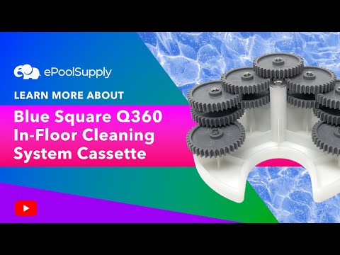 Blue Square Q360 In-Floor Cleaning System Cassette | 01130300