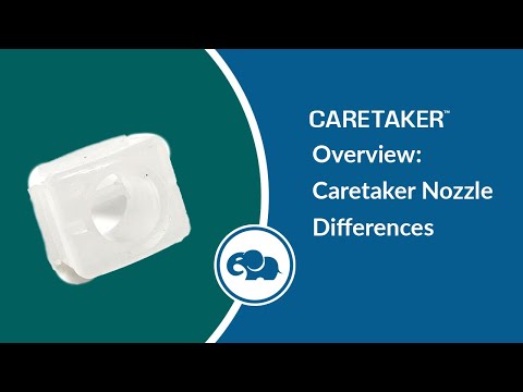 Caretaker 99 Cleaning Head Standard Nozzle (Clear) | 1-9-461