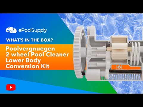 Poolvergnuegen 2 wheel Pool Cleaner Lower Body Conversion Kit | PVGXH792KIT