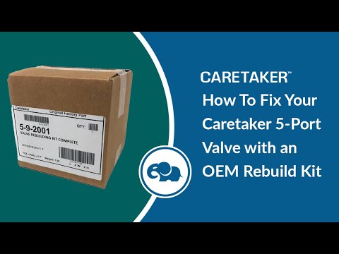 Caretaker 5-Port 2" Water Valve Complete without Plumbing THAK | 5-9-2026